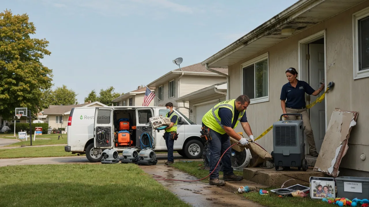 Water Damage Restoration in Kirkwood, PA near me